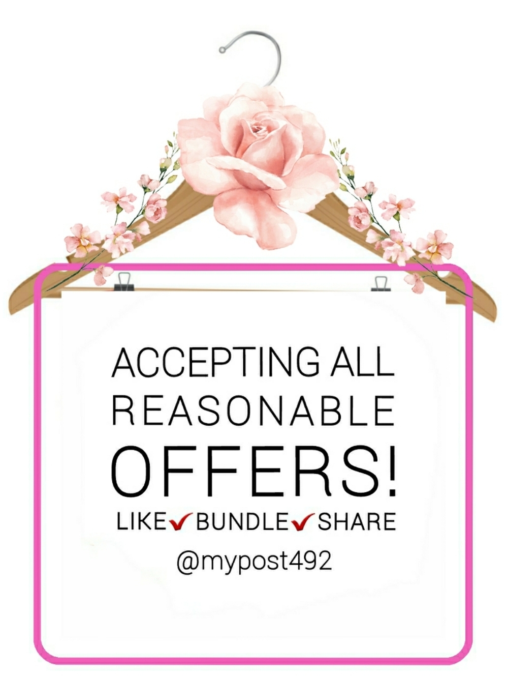 Send Me Your❤OFFER!🌹